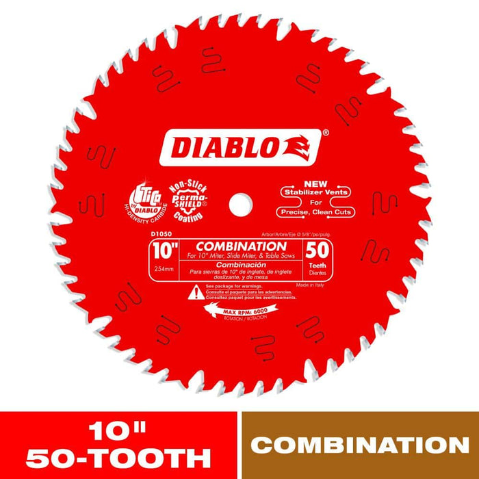 Saw Disc 10 in. x50-Teeth Wood