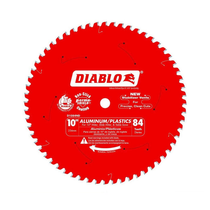 Saw Disc 10 in. x84-Teeth Aluminium and Plastic