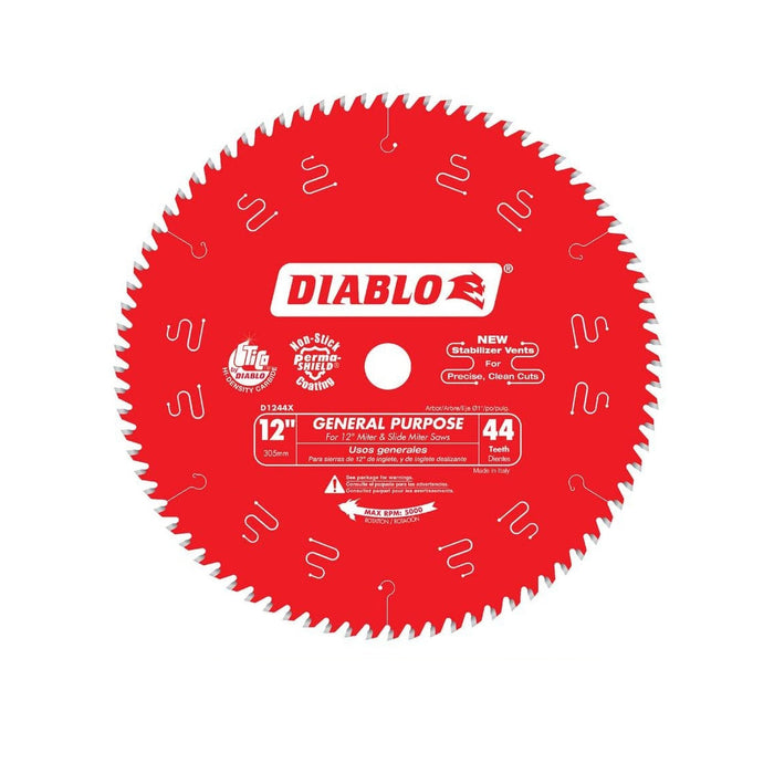 Saw Disc 12 in. x44-Teeth Wood (2-Pack)