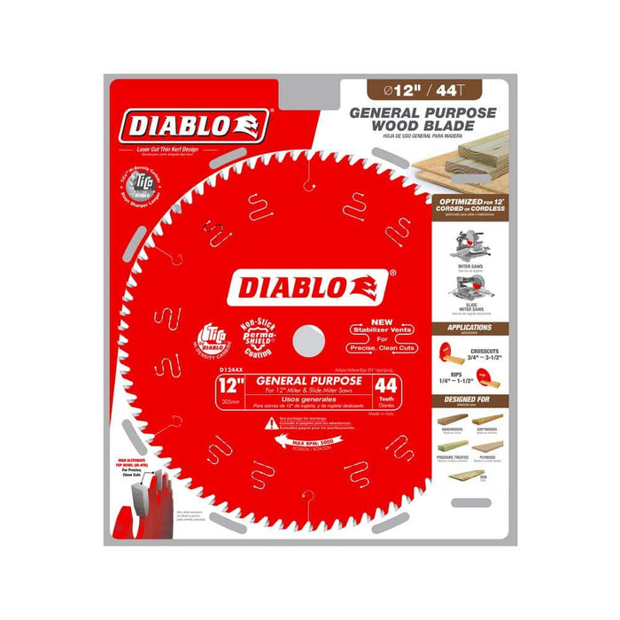 Saw Disc 12 in. x44-Teeth Wood