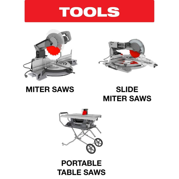 Saw Disc 12 in. x96-Teeth Aluminium and Plastic