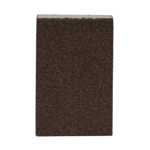 Sanding Sponge, Medium/120 Grit Fine, 2-5/8 in. x 4 in. x 1 in.