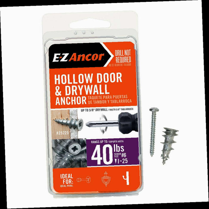 Stud Solver Drywall and Stud Anchors 40 lbs. (25-Pack)