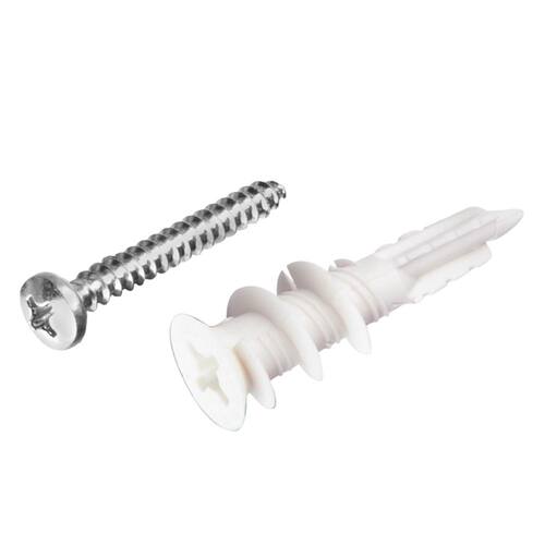 Drywall Anchor #8 x 1-5/8 in. Flat Head Phillips (100-Pack)