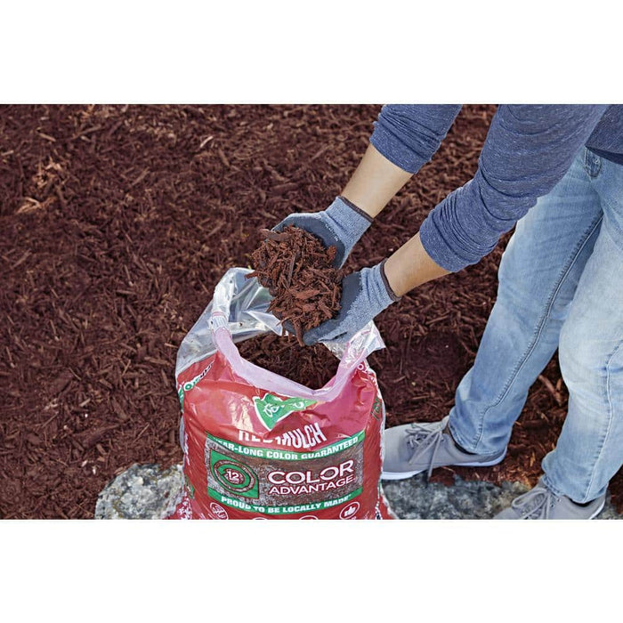 Wood Mulch Red 1.5 cu.ft.  Shredded Bagged Earthgro 5