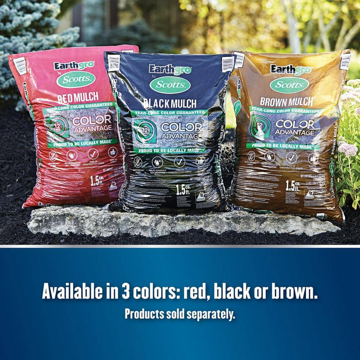 Wood Mulch Brown 1.5 cu.ft.  Shredded Bagged Earthgro 2