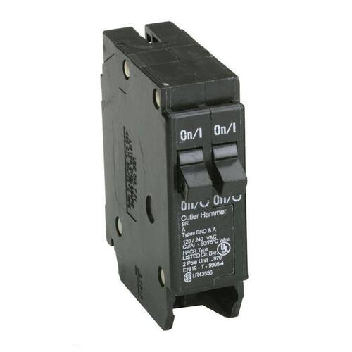 Circuit Breaker Amp Pole Circuit BR 2-20 Single Tandem Non-CTL