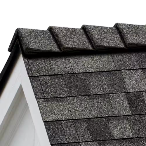 Estate Gray Hip and Ridge Roofing Shingles 8 in.x 20 ft. DecoRidge