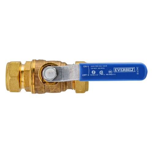 Ball Valve Brass Compression Full Port 3/4 in. x 3/4 in.