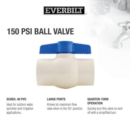 PVC Ball 2 in. FIP x FIP PSI-150