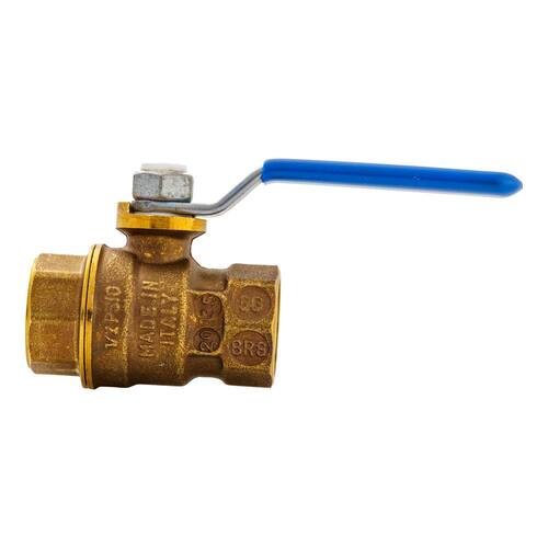 Ball Valve 1/2 in. Brass FPT Full Port Threaded