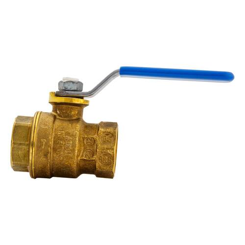 Ball Valve Brass FPT Full Port 3/4 in.