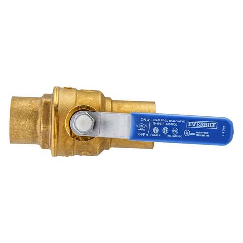 Ball Valve 1 in. Brass SWT Full Port