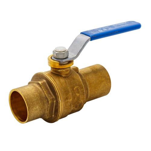 Ball Valve 1 in. Brass SWT Full Port