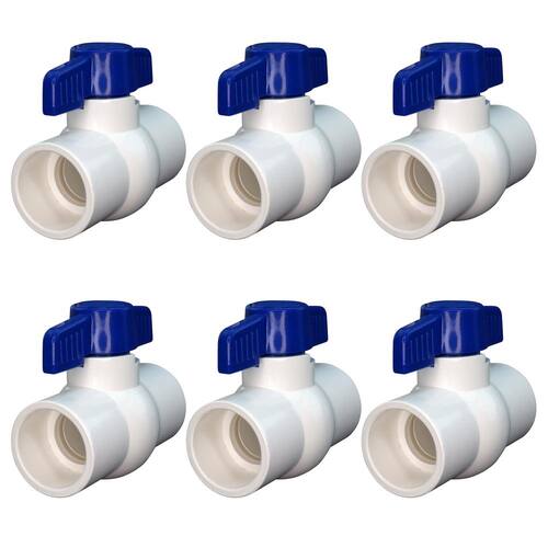 PVC Ball 1 in. Solvent x Solvent PSI-150 (6-Pack)