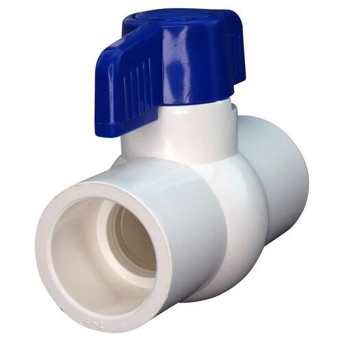 PVC Ball Valve 3/4 in. x 3/4 in. Schedule 40 Slip x Slip Pro Pack (12-Pack)