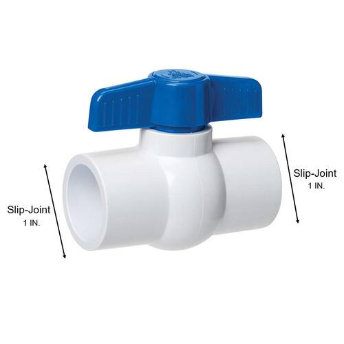 PVC Ball 1 in. Slip-Joint x Slip-Joint PSI-150