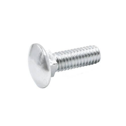 Carriage Bolt 5/16 in.-18 x 1 in. Zinc-Plated Coarse Thread 50-Pieces