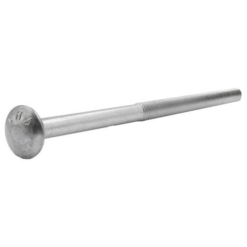 Carriage Bolt 1/2 in.-13 x 10 in. Zinc Plated 10-Pack