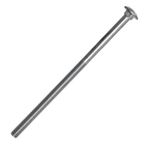 Carriage Bolt 1/2 in.-13 x 10 in. Zinc Plated 10-Pack