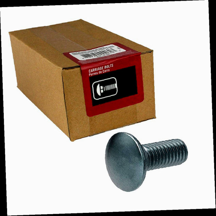 Bolt (5-Pack) in.-20 x 2 in. Stainless Steel Carriage