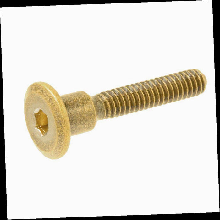 Bolt (4-Pack) in.-20 tpi x 40 mm Wide Brass Plated Connecting