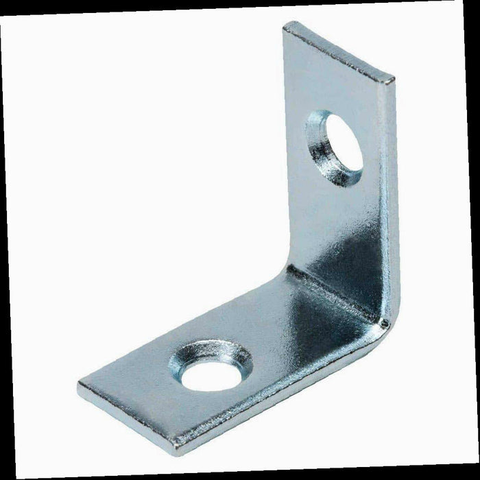 Corner Brace, 1 in., Steel Zinc-Plated Corner Brace (4-Pack)