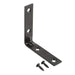 Corner Brace 3 in. Black ZMAX Galvanized (4-Pack) 3
