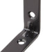 Corner Brace 4 in. Black ZMAX Galvanized (4-Pack) 3