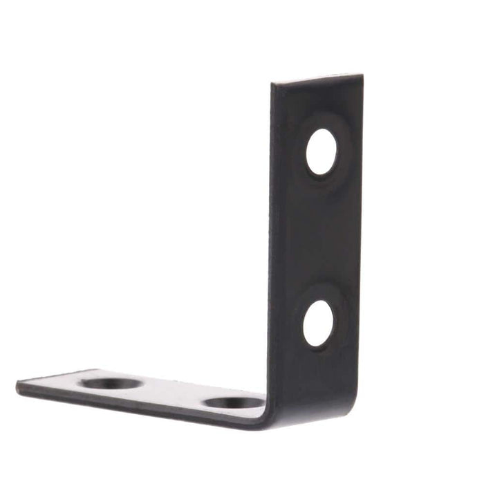 Corner Brace 1-1/2 in. Black ZMAX Galvanized (4-Pack) 2