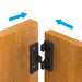 Corner Brace 1-1/2 in. x 1-1/2 in. Black Clip (2-Pack) 5