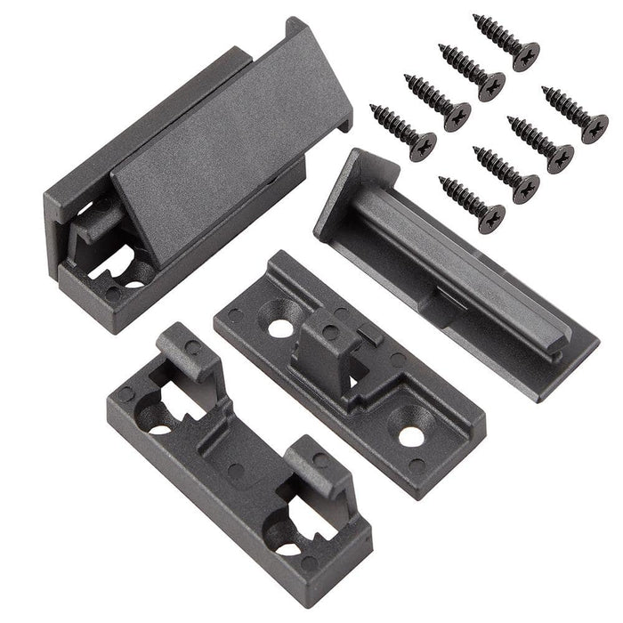 Corner Brace 1-1/2 in. x 1-1/2 in. Black Clip (2-Pack) 3