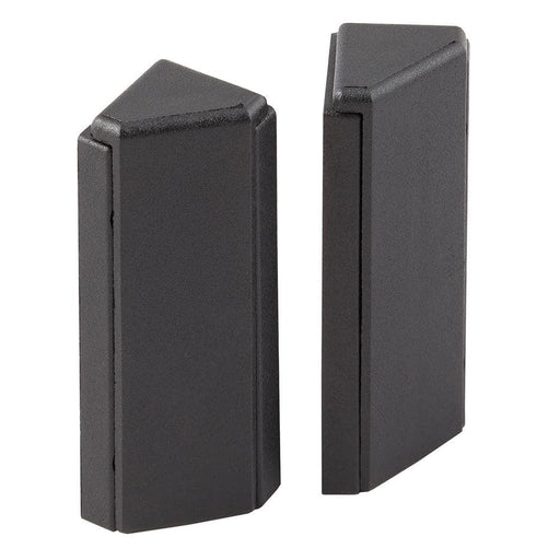 Corner Brace 1-1/2 in. x 1-1/2 in. Black Clip (2-Pack) 1