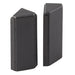 Corner Brace 1-1/2 in. x 1-1/2 in. Black Clip (2-Pack) 1