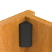 Corner Brace 1-1/2 in. x 1-1/2 in. Black Clip (2-Pack) 2
