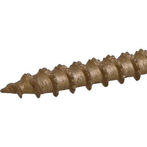 Star Drive Flat Head Exterior Wood Screws, #10 x 3 in., 5 lbs.-Box, 347-Piece