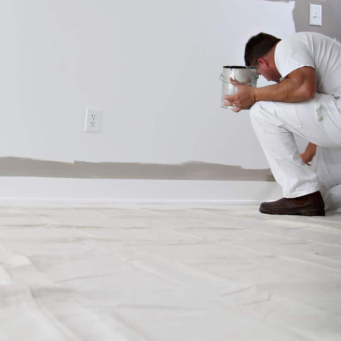 Canvas Cloth 9 ft. x 12 ft. Beige Medium Duty 3