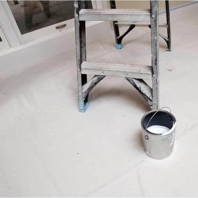 Canvas Cloth 9 ft. x 12 ft. Beige Poly Backed 3