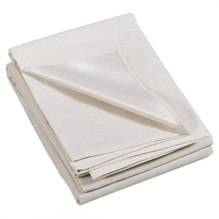Canvas Cloth 9 ft. x 12 ft. Beige Poly Backed 2