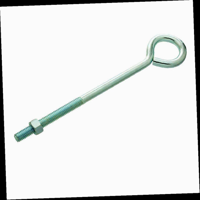 Eye Bolt with Nut in. x 3-1/4 in. Zinc-Plated