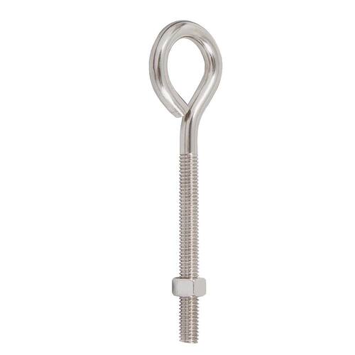 Eyebolt/Nut 3/8 in. x 5-1/2 in. Stainless Steel