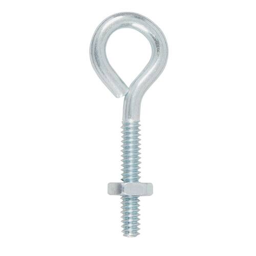 Eye Bolt 3/16 in.-24 x 2 in. Zinc (2-Pack)