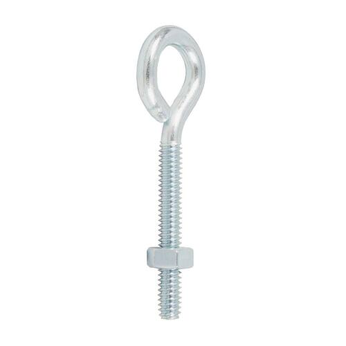 Eye Bolt 1/4 in.-20 x 3 in. Zinc (2-Pack)