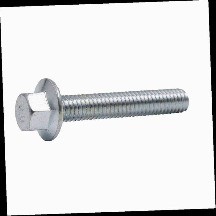 Flange Bolt M6-1.0 x 35 mm Zinc-Plated Steel 2 per Bag