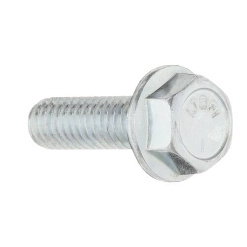 Bolt 5/16 in. - 18 x 1 in. Zinc-Plated Serrated Flange