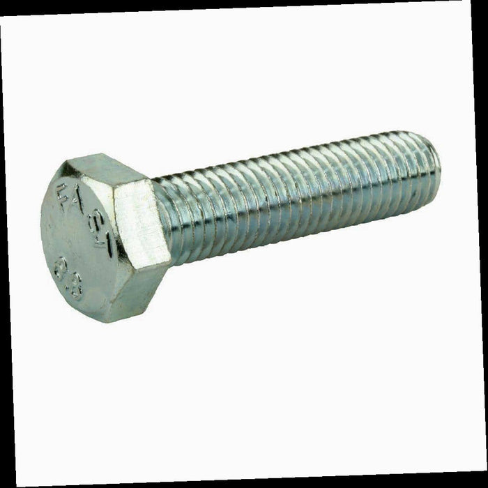 Hex Bolt 1/4 in.-20 x 1-1/4 in. Chrome 2-Pack