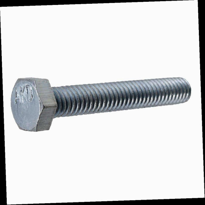 Bolt in.-18 x 2 in. Zinc Plated Hex