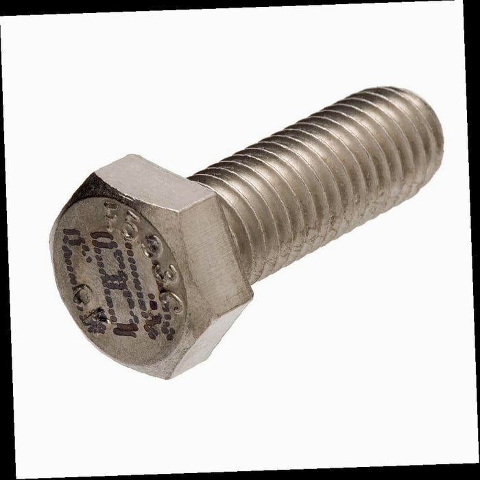 Bolt in.-18 x 2-1/2 in. Stainless Steel Hex