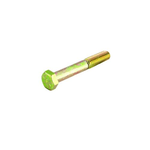 Hex Bolt 1/2 in.-13 TPI x 4-1/2 in. Zinc-Plated Yellow Grade 8