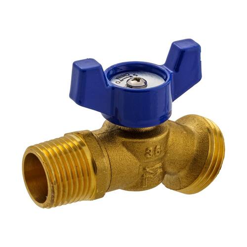 Hose Bibb Valve Brass MIP 1/2 in.